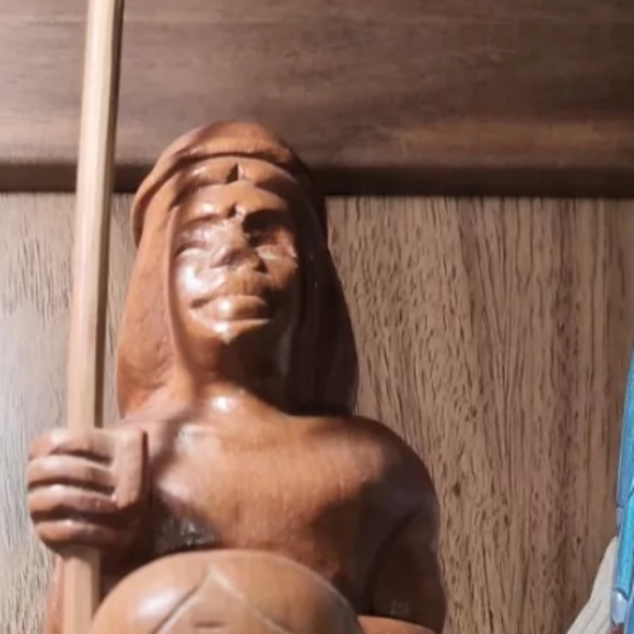 Big Personality Warrior Incubus Inhabited Statue - Picture 5 of 5